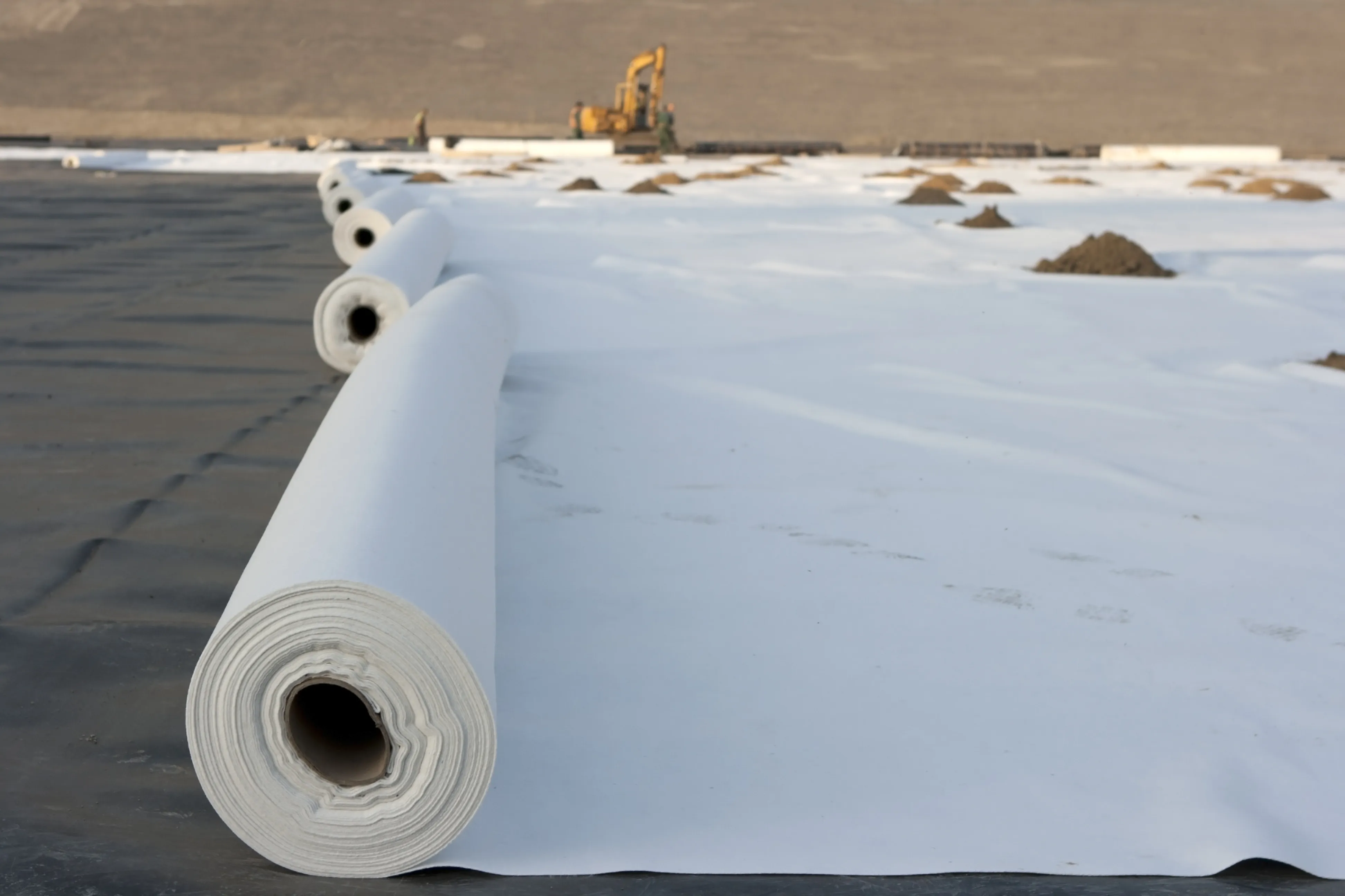 Needle-Punched Non-Woven Geotextiles for Infrastructure