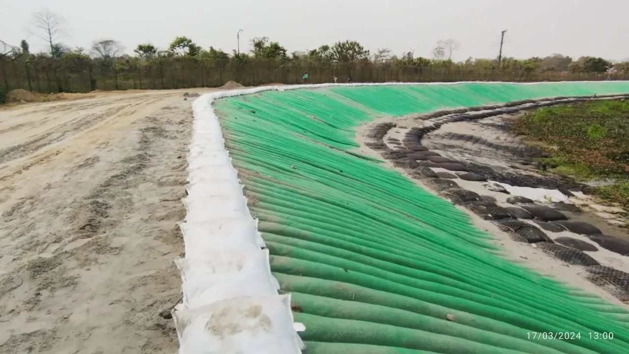 Woven Geomat for Erosion Control